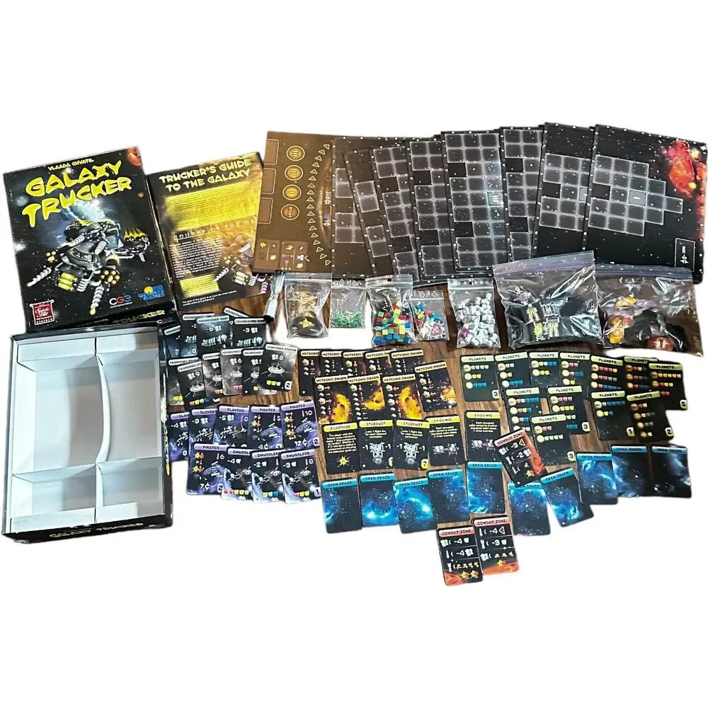 Galaxy Trucker Board Game Vlaada Chvatil Czech Games Edition 2008 - Complete